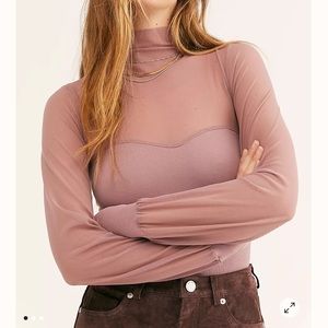 Free people light up layering top